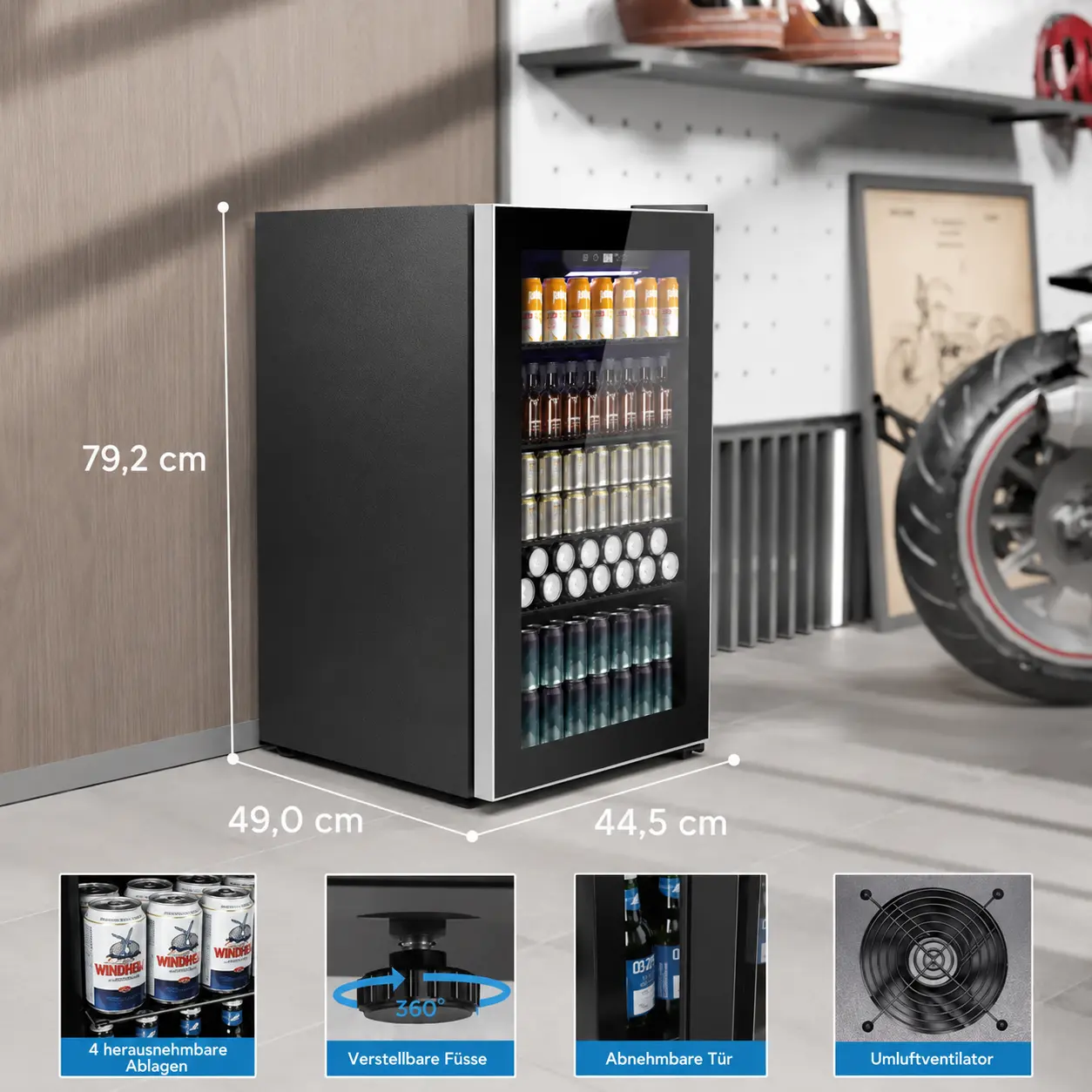 Glacier Home Premium 91 L drinks fridge — image 5